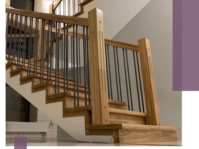 Реставрация деревянных и металлических лестниц в Тутаеве