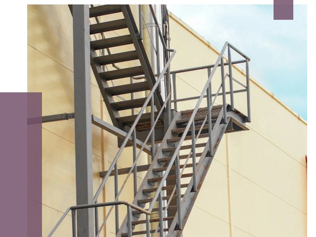 Пожарные лестницы в Тутаеве от 12581 руб. — монтаж и продажа | ПРОЛЁТ-Ттв