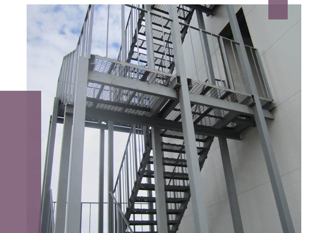 Монтаж пожарных лестниц в Тутаеве от 7968 руб.