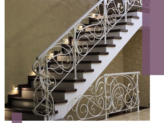 Кованые лестницы под ключ в Тутаеве — изготовление и монтаж