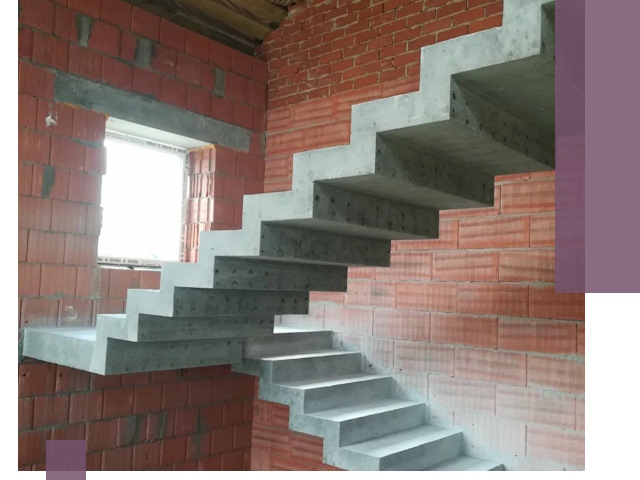 Бетонные лестницы под ключ в Тутаеве: монтаж, демонтаж, ремонт