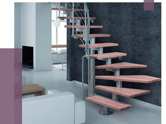 Модульные лестницы в Тутаеве от 17299 руб. — купить в ПРОЛЁТ-Ттв