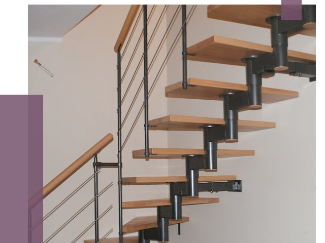 Изготовление модульных лестниц в Тутаеве от 11795 руб. 