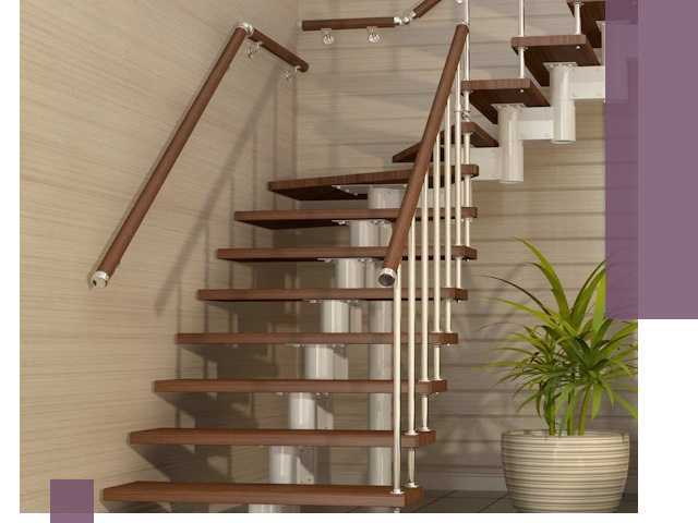 Изготовление модульных лестниц под ключ в Тутаеве