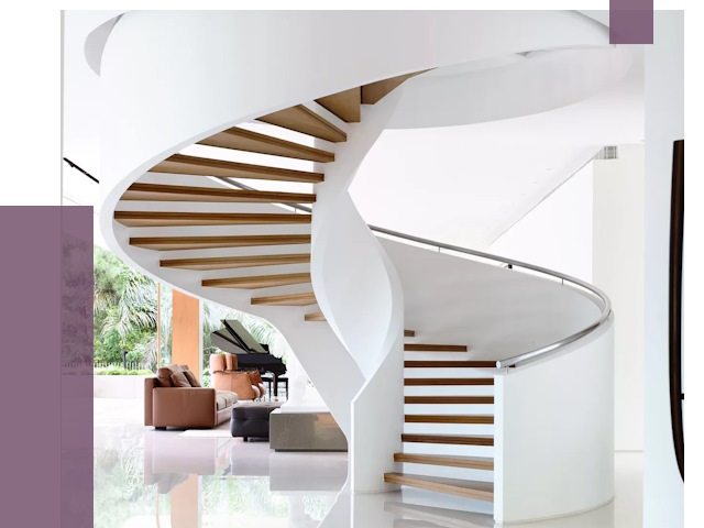 Винтовые лестницы в Тутаеве под ключ от 49799 руб. | ПРОЛЁТ-Ттв