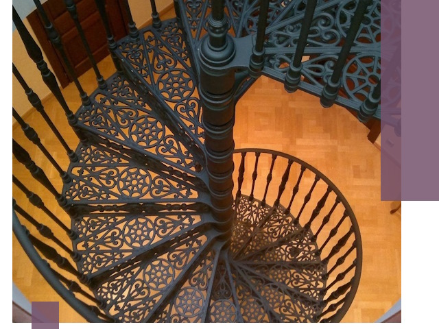 Винтовые лестницы под ключ в Тутаеве: производство и монтаж