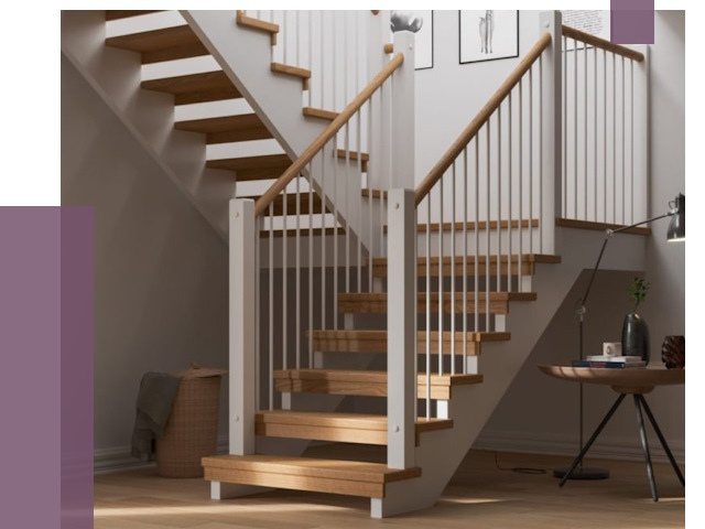 Маршевые лестницы в Тутаеве от 39053 руб. — монтаж | ПРОЛЁТ-Ттв