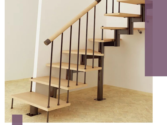 Монтаж лестниц на больцах в Тутаеве — быстро и надежно