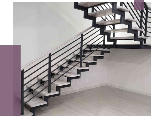 Лестницы на металлокаркасе под ключ в Тутаеве от 13105 руб. | ПРОЛЁТ-Ттв