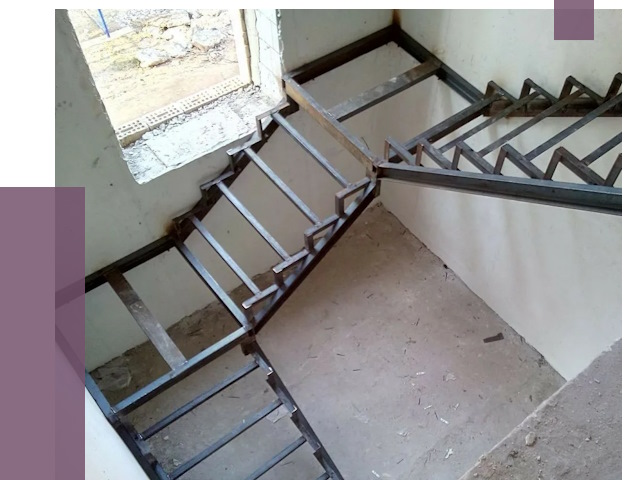 Монтаж лестниц на металлокаркасе в Тутаеве от 13105 руб. — ПРОЛЁТ-Ттв