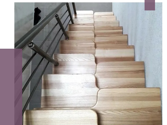 Лестницы гусиный шаг в Тутаеве от 13367 руб. под ключ | ПРОЛЁТ-Ттв