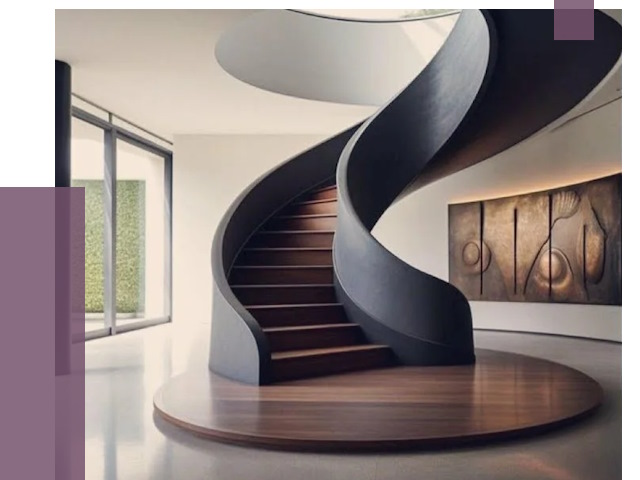 Элитные лестницы под заказ в Тутаеве от 193954 руб. — ПРОЛЁТ-Ттв