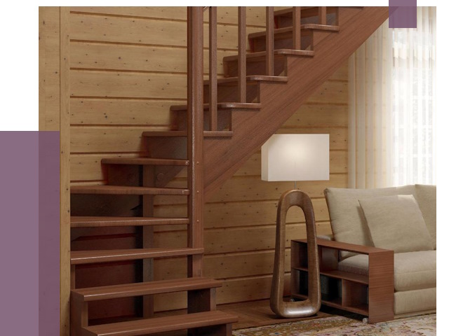 Лестницы эконом класса в Тутаеве от 18714 руб. бюджетные решения