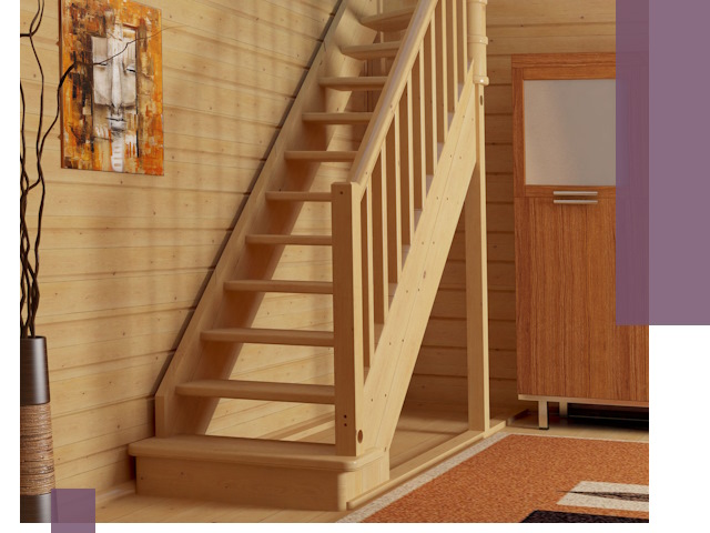 Лестницы эконом класса под ключ в Тутаеве — недорого и быстро