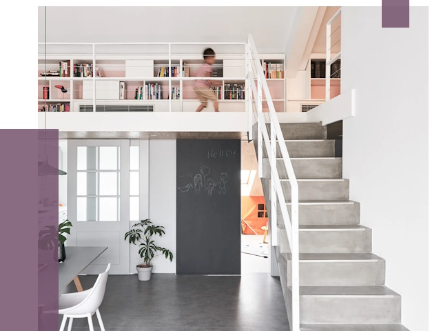 Лестницы для двухуровневой квартиры в Тутаеве от 180849 руб. | ПРОЛЁТ-Ттв