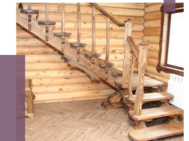 Лестницы в баню в Тутаеве от 19605 руб. — изготовление | ПРОЛЁТ-Ттв