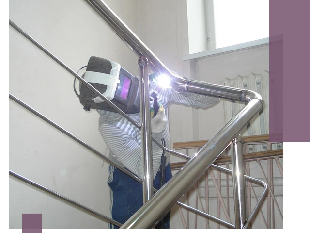 Монтаж перил и ограждений качественно в Тутаеве