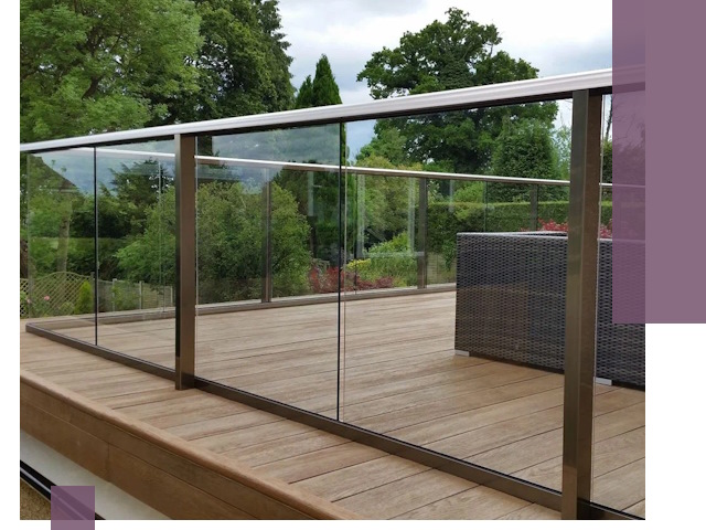 Алюминиевые перила на заказ в Тутаеве — монтаж и гарантия