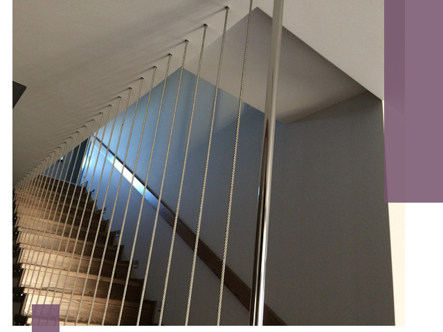 Тросовые перила под ключ в Тутаеве — производство и монтаж