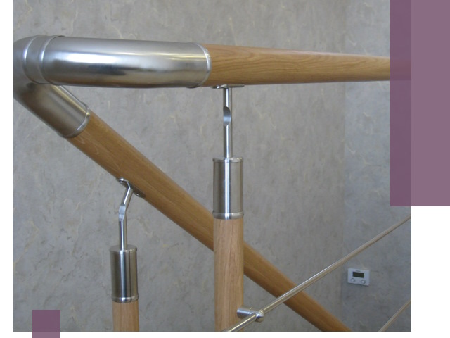 Комбинированные перила на заказ в Тутаеве — монтаж и производство