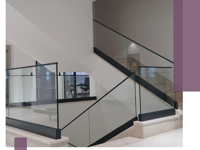 Стеклянные перила премиум-класса с установкой в Тутаеве