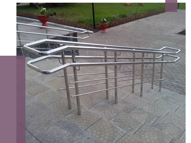 Перила для инвалидов в Тутаеве от 7779 руб. под ключ | ПРОЛЁТ-Ттв