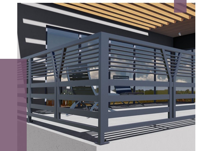 Изготовление балконных ограждений в Тутаеве от 11008 руб. | ПРОЛЁТ-Ттв