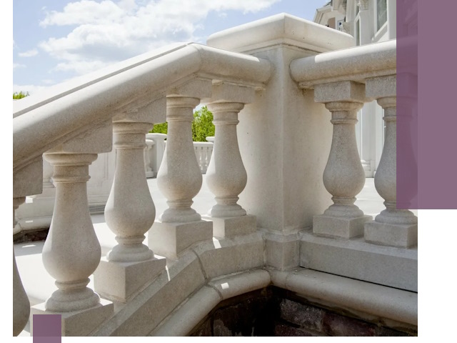 Балюстрады из металла и камня под ключ в Тутаеве