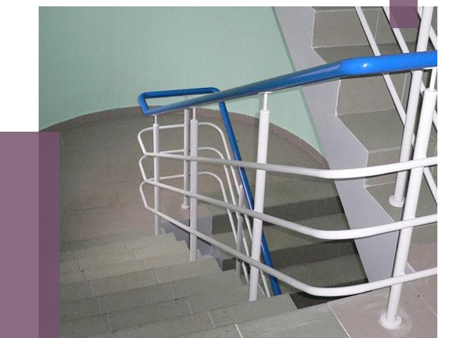 Перила в подъезде в Тутаеве — установка и замена от 7601 руб. | ПРОЛЁТ-Ттв