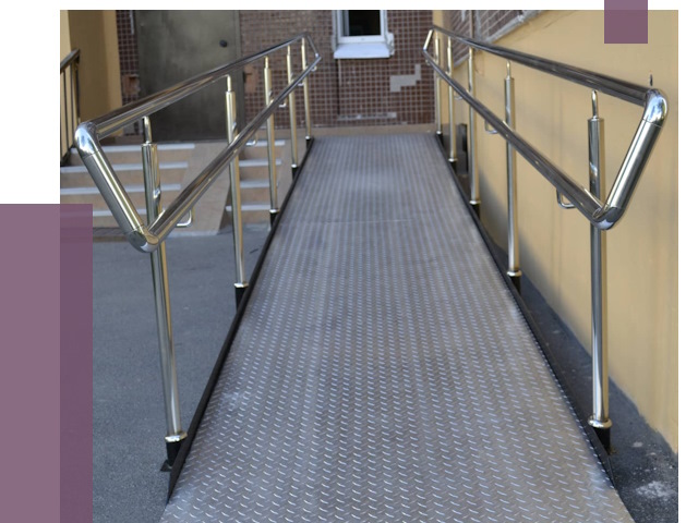 Пандусы в Тутаеве от 12581 руб. — установка для инвалидов | ПРОЛЁТ-Ттв