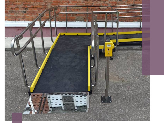 Изготовление наклонных пандусов для инвалидов в Тутаеве