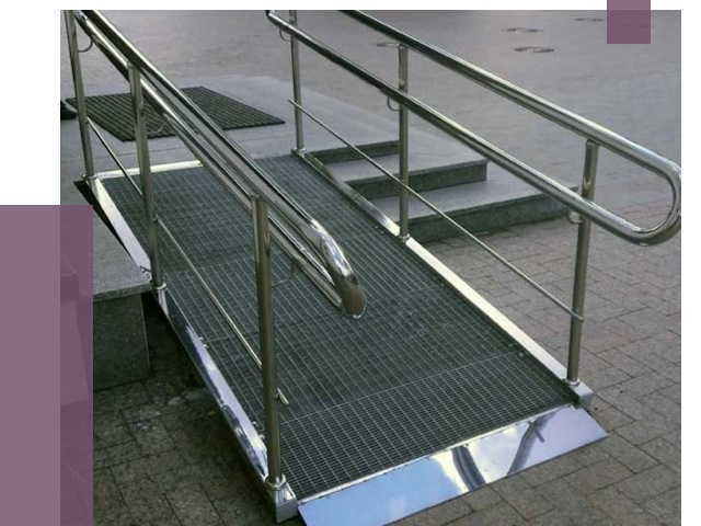 Монтаж пандусов для инвалидов в Тутаеве от 8828 руб. под ключ | ПРОЛЁТ-Ттв