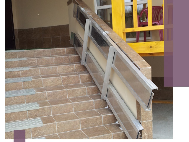 Откидные пандусы под ключ в Тутаеве — монтаж и демонтаж