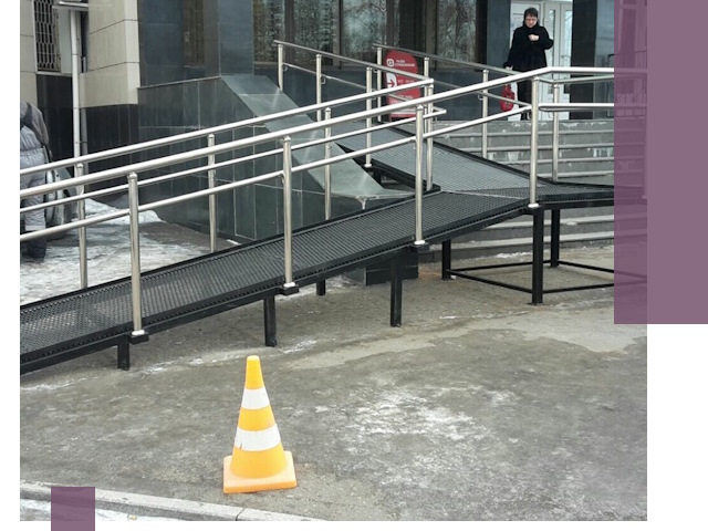 Стационарные пандусы под ключ в Тутаеве — изготовление и монтаж