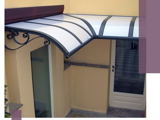 Монтаж козырьков любой сложности в Тутаеве под ключ