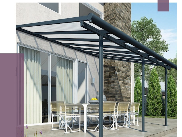 Навесы пристенные в Тутаеве от 9331 руб. — монтаж и установка | ПРОЛЁТ-Ттв