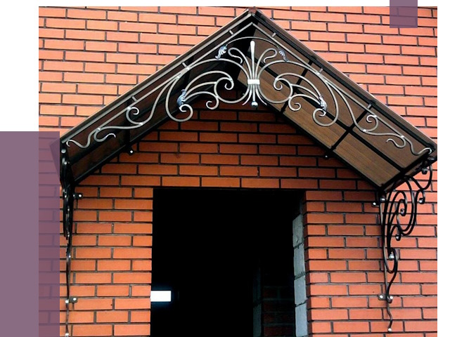 Металлические козырьки в Тутаеве от 10956 руб. 