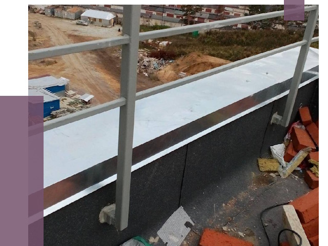 Монтаж парапетов в Тутаеве от 4403 руб.  | ПРОЛЁТ-Ттв