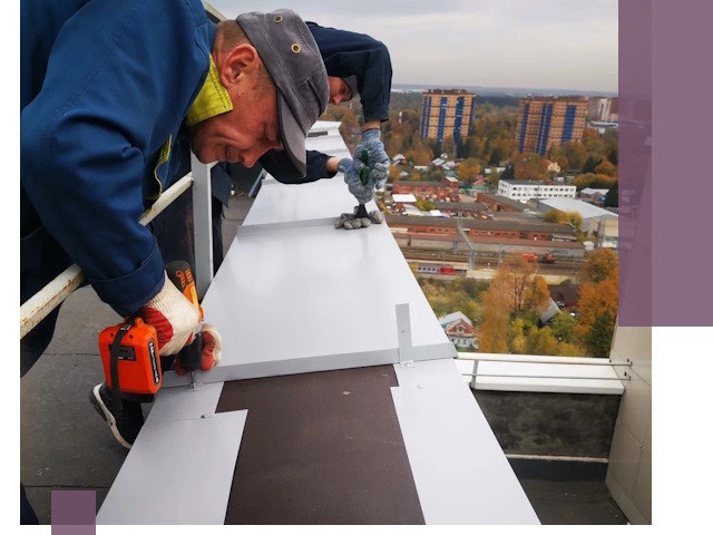 Монтаж парапетов в Тутаеве — установка прочных металлических ограждений