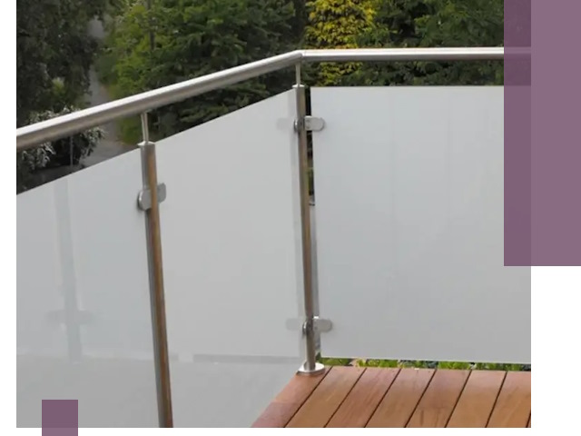 Алюминиевые парапеты для балконов и террас в Тутаеве