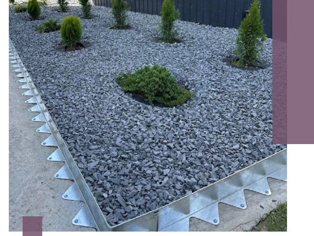 Оцинкованные металлические бордюры под заказ в Тутаеве