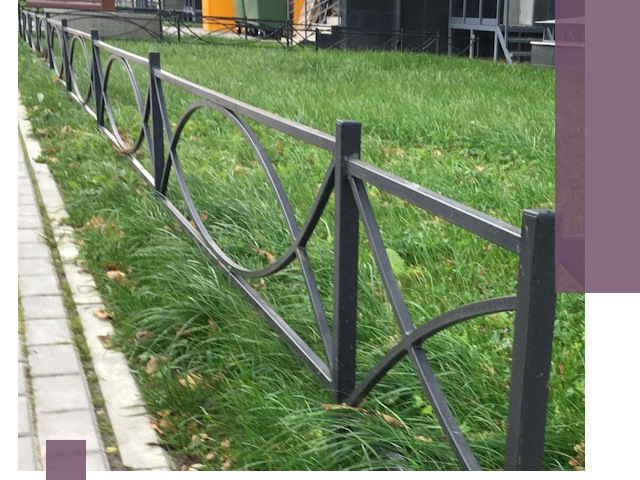Газонные ограждения из металла в Тутаеве — монтаж и продажа