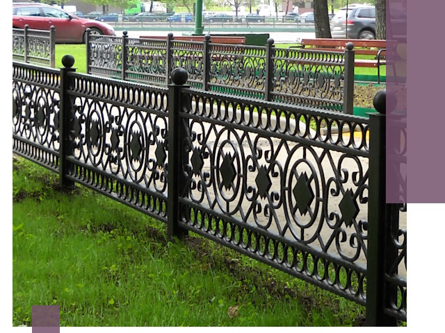 Секционные газонные ограждения под ключ в Тутаеве