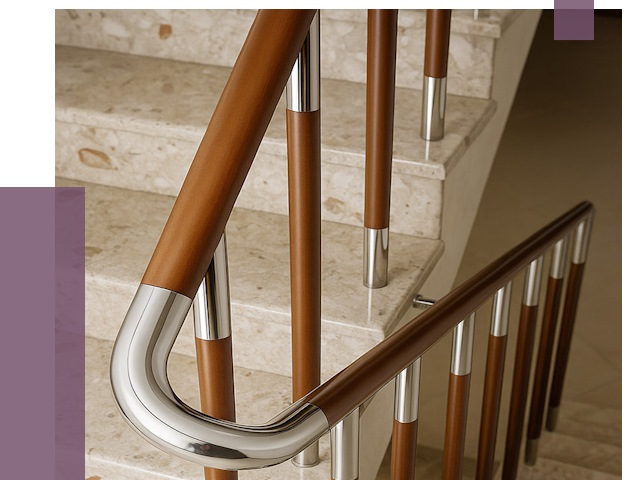 Монтаж поручней в Тутаеве от 9960 руб. монтаж под ключ | ПРОЛЁТ-Ттв