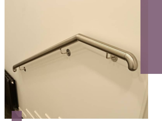 Изготовление пристенных поручней в Тутаеве под ключ за сроки